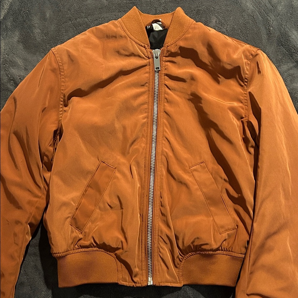 Divided Women's Rust Bomber Jacket